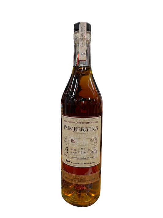2022 Bomberger's Declaration Small Batch Kentucky Straight Bourbon Whiskey 750ml