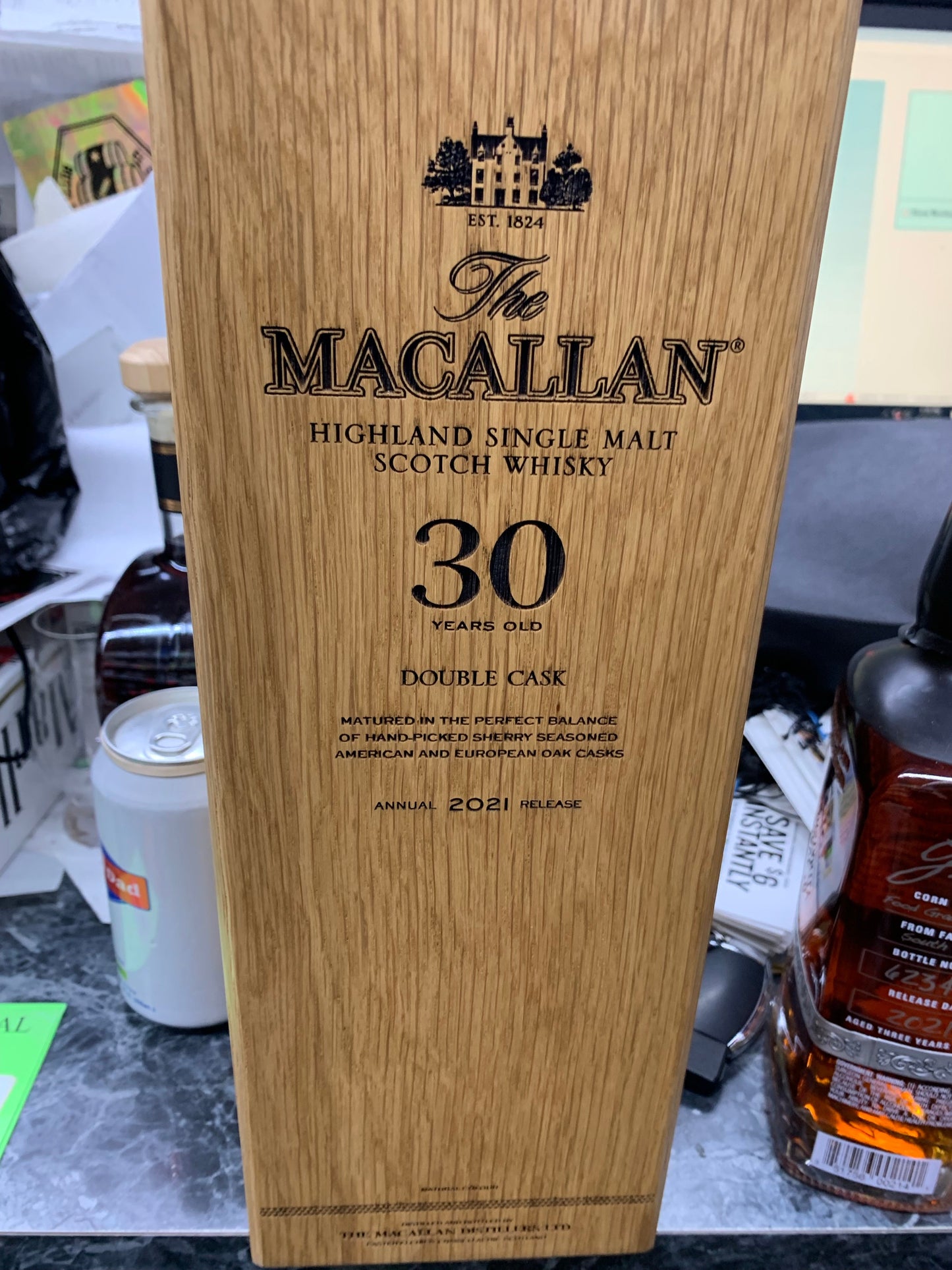 Macallan Double Cask 30 Year Old Single Malt Scotch Whisky 750ml