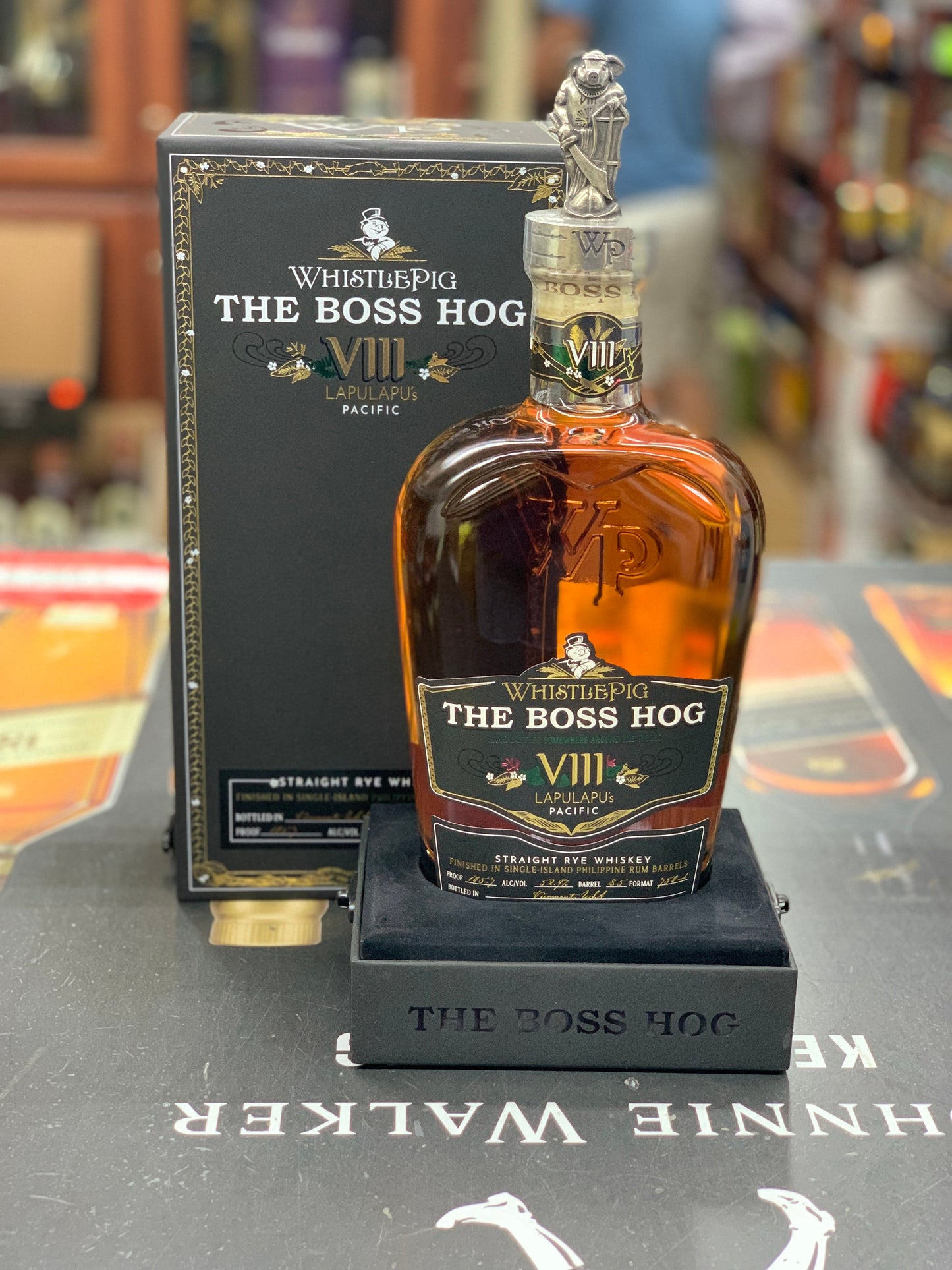 WhistlePig The Boss Hog VIII Lapulapu's Pacific Straight Rye Whiskey