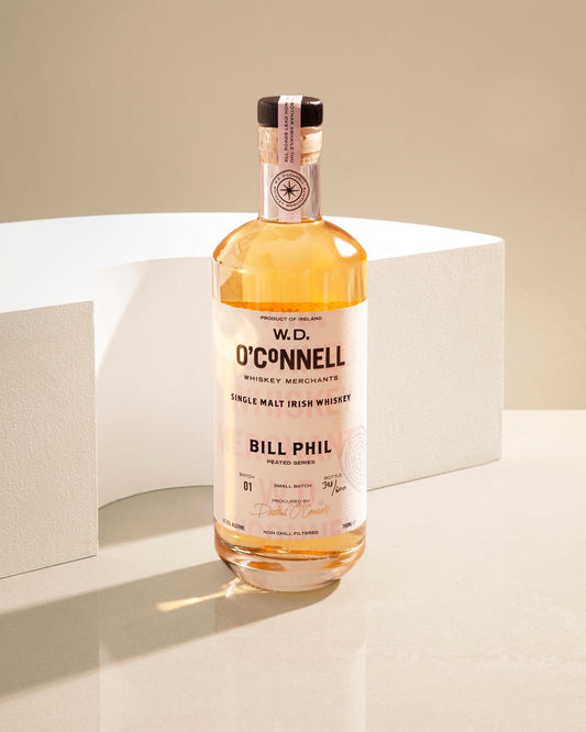 W.D O'Connell Bill Phil Peated Series Single Malt Irish Whiskey 700ml