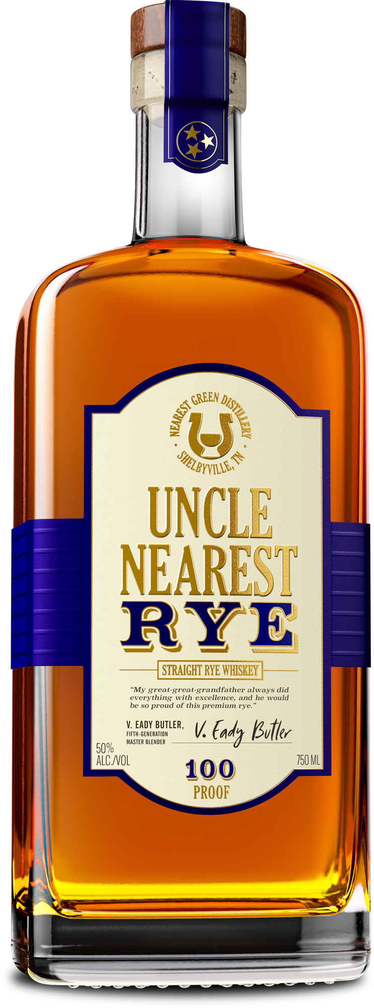 Uncle Nearest Straight Rye Whiskey