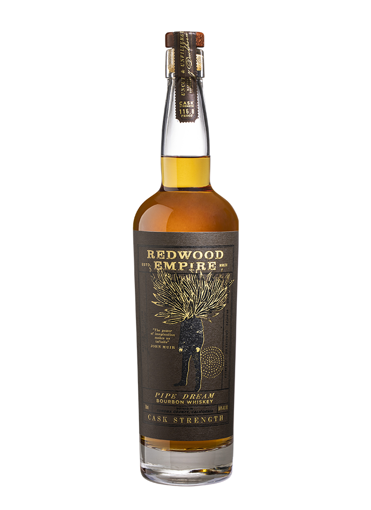 Redwood Empire Pipe Dream Cask Strength Bourbon Whiskey 750ml