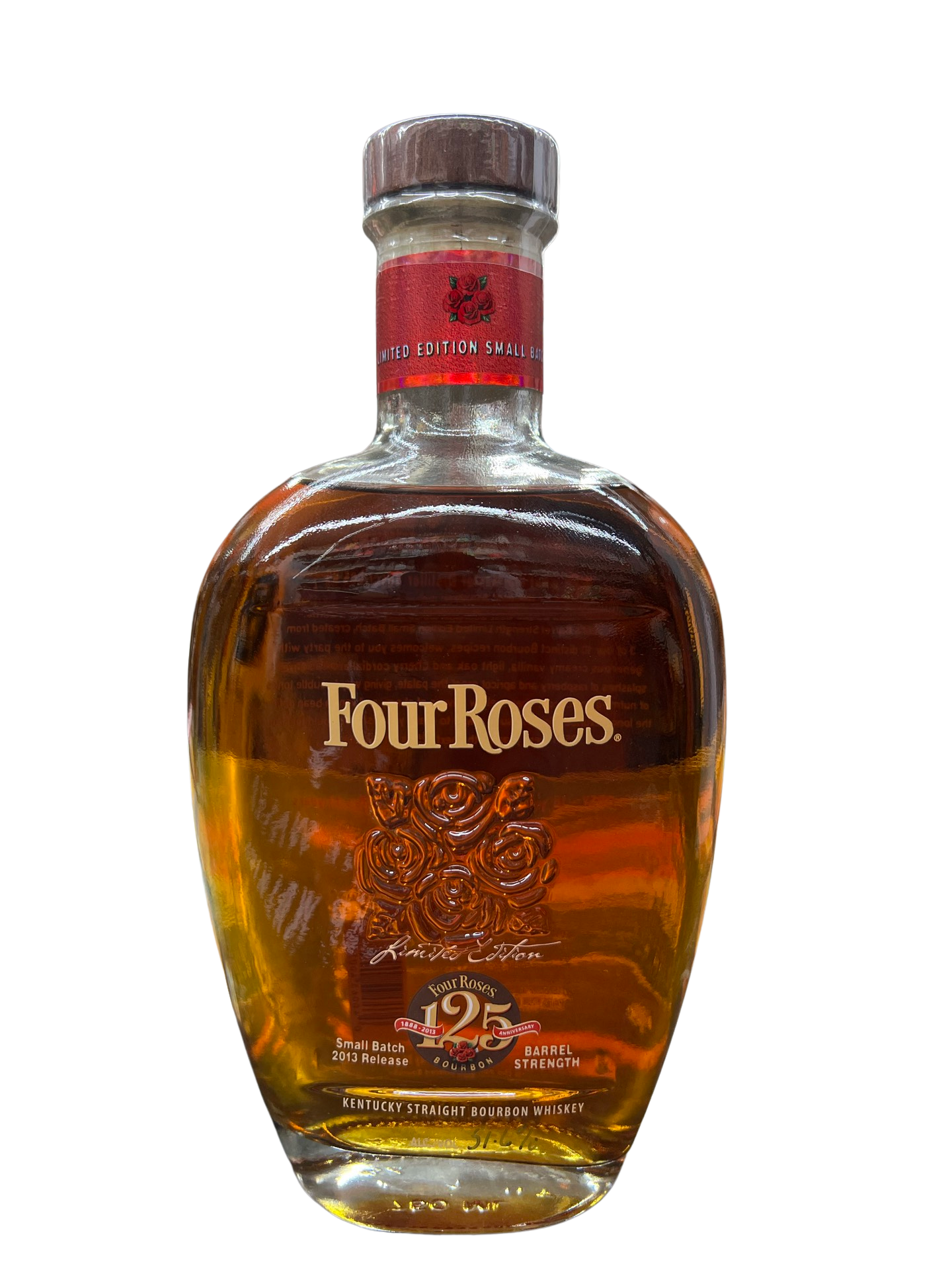 2013 Four Roses Limited Edition Small Batch Barrel Strength Kentucky Straight Bourbon Whiskey 750ml (125th Anniversary)
