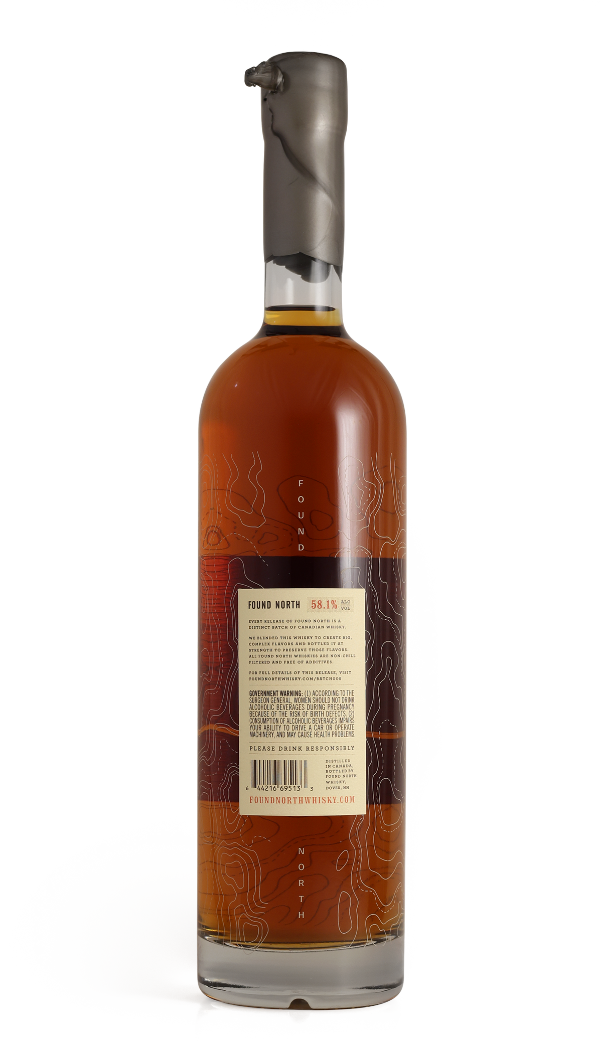 Found North 8 Year Old Batch 005 Cask Strength Whiskey 750ml