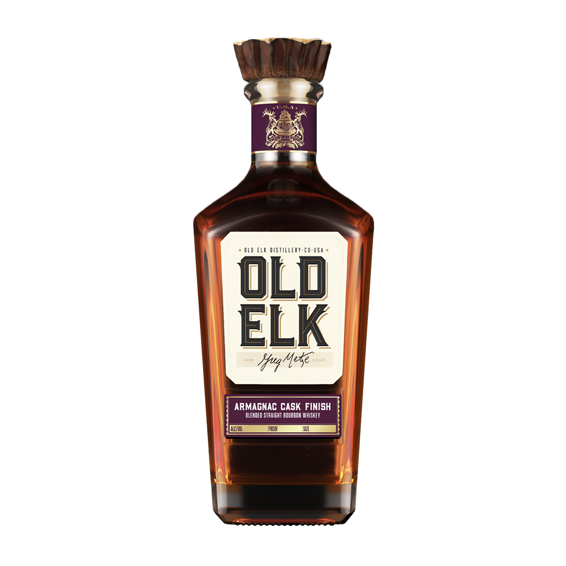 Old Elk Armagnac Cask Finished Blended Straight Bourbon Whiskey