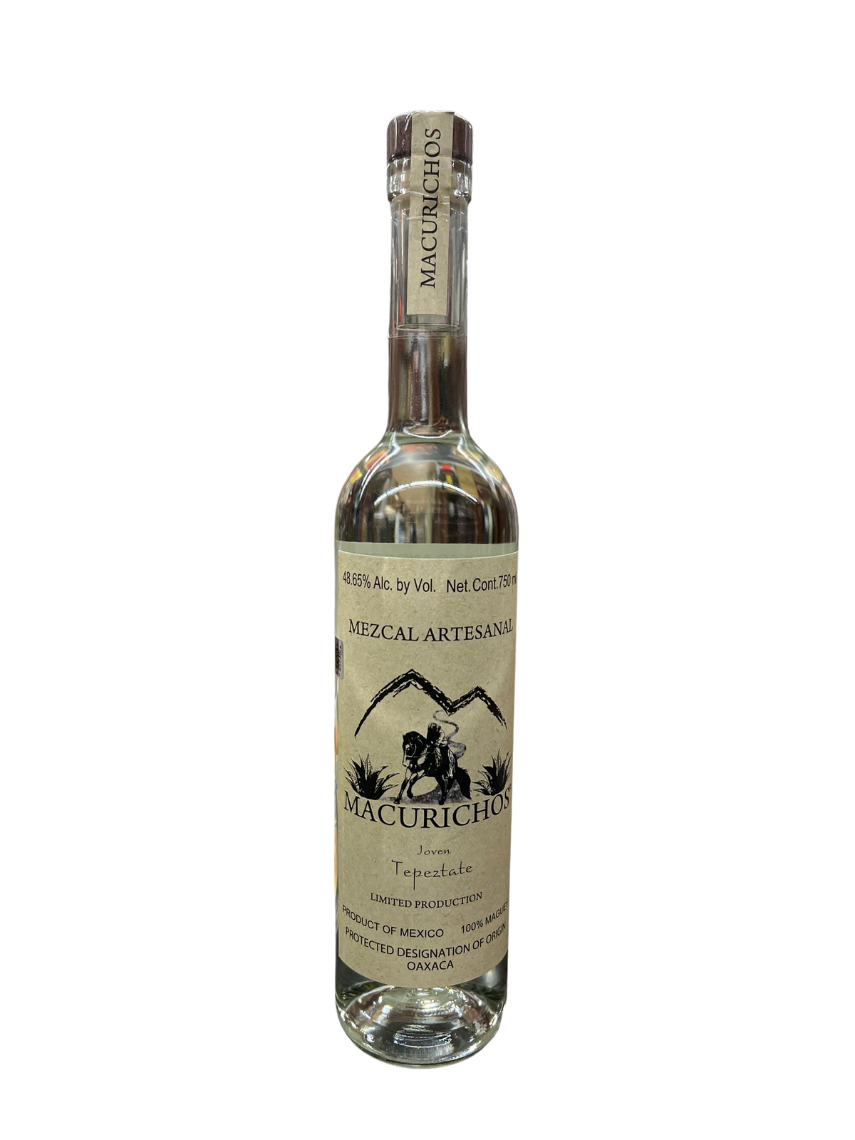 Macurichos Tepeztate Joven Mezcal 750ml