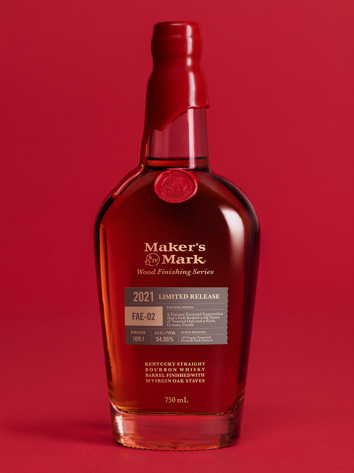 Maker's Mark FAE-02 Wood Finishing Series Limited Release Kentucky Straight Bourbon Whisky 750ml