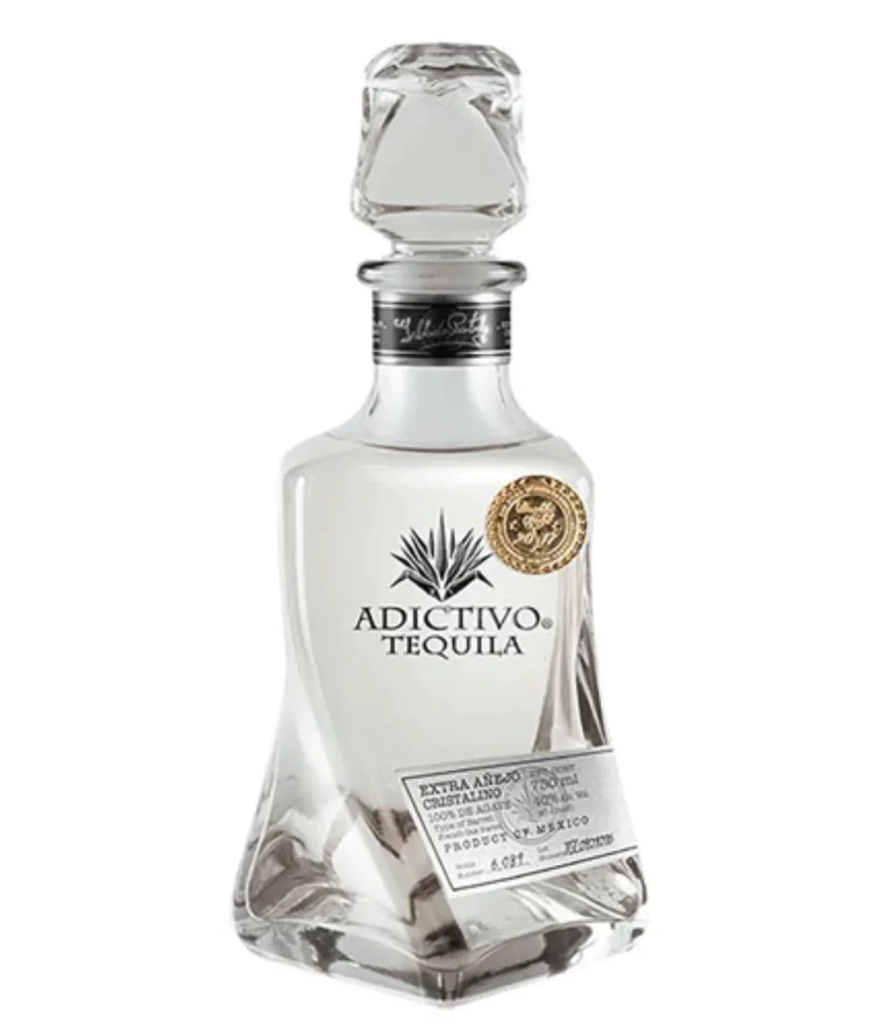 Adictivo Extra Anejo Cristalino Tequila 750ml