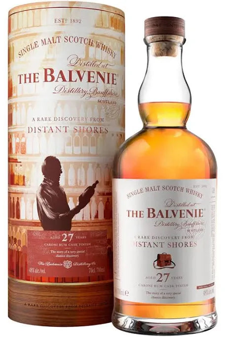 Balvenie A Rare Discovery from Distant Shores 27 Year Old Single Malt Scotch Whisky