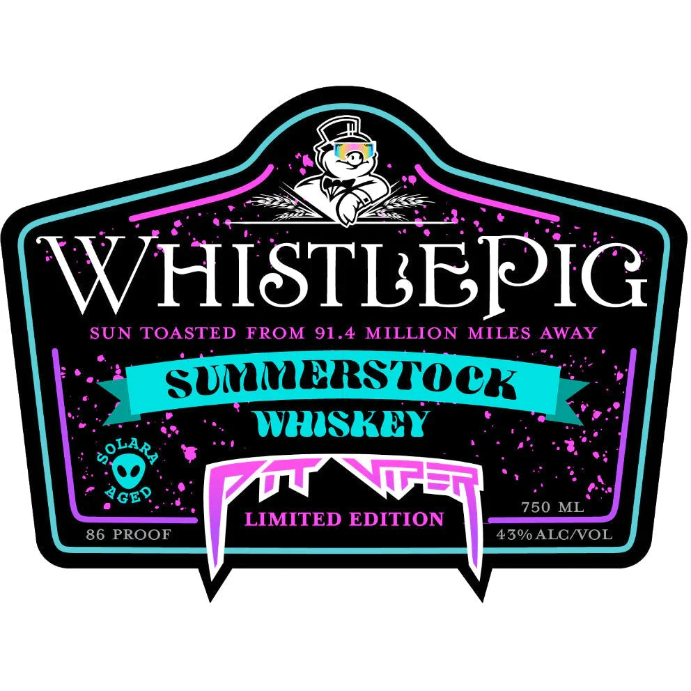 WhistlePig Farm Summerstock Pit Viper Limited Edition Blended Whiskey 750ml