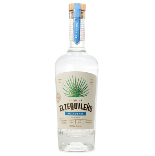 El Tequileno Platino Platinum Tequila 750ml