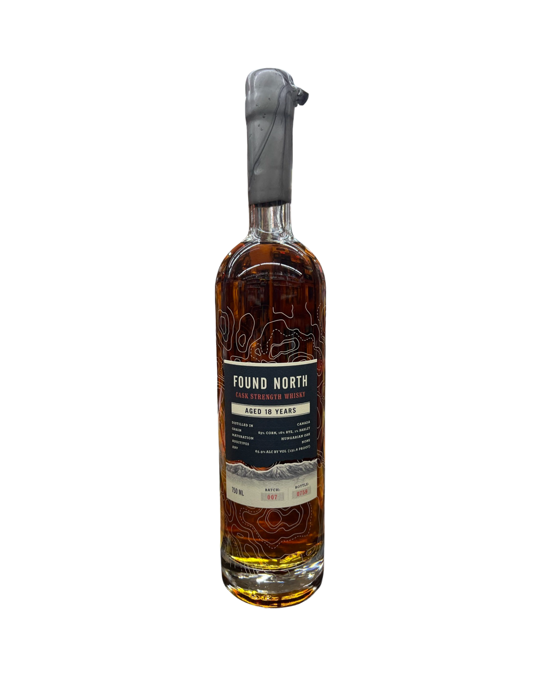 Found North 18 Year Old Batch 007 Cask Strength Whisky 750ml