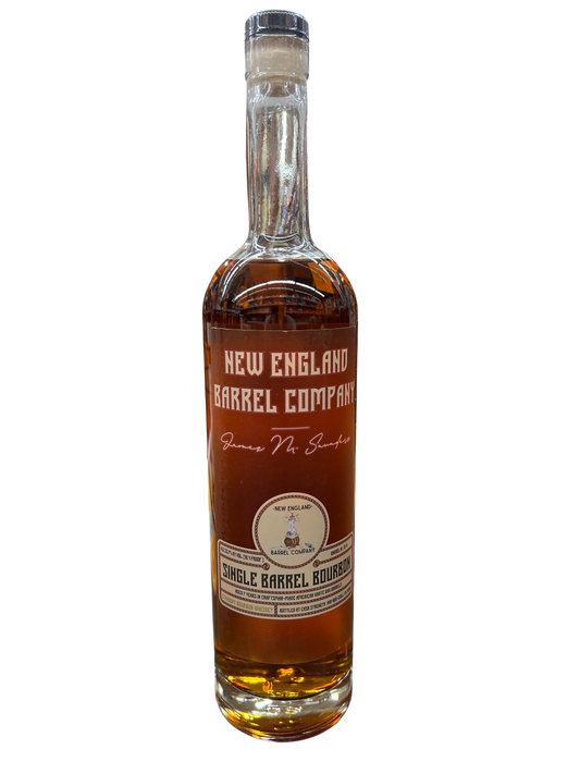 New England Barrel Company Single Barrel 7 Year old  California private Barrel Bourbon Whiskey