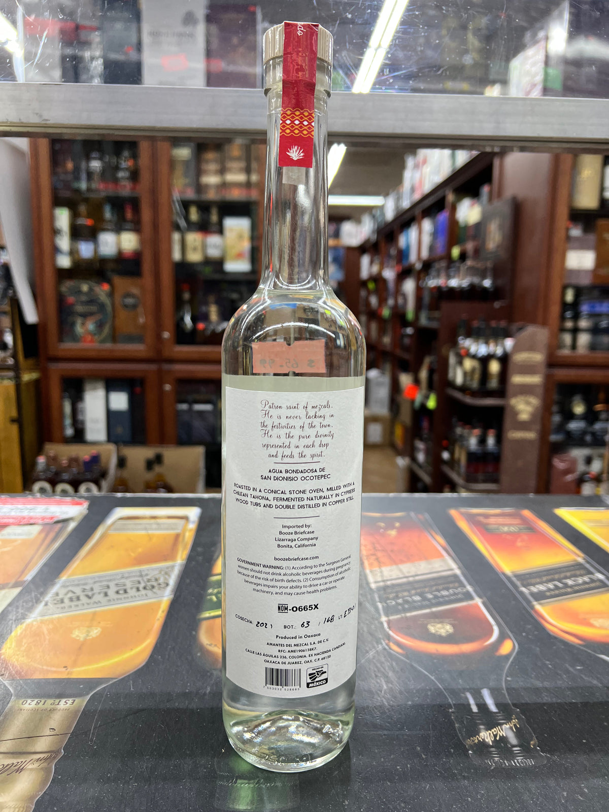 Divino Maguey Espadin con Tamarindo Joven Agave Spirit 750ml