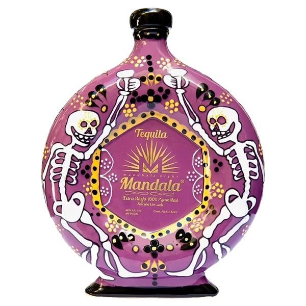 Mandala Dia de Muertos Ramona Pacheco Limited Edition Extra Anejo Tequila 1Lt