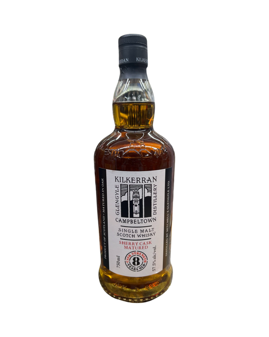 Glengyle Kilkerran Sherry Cask Matured 8 Year Old Single Malt Scotch Whisky 750ml