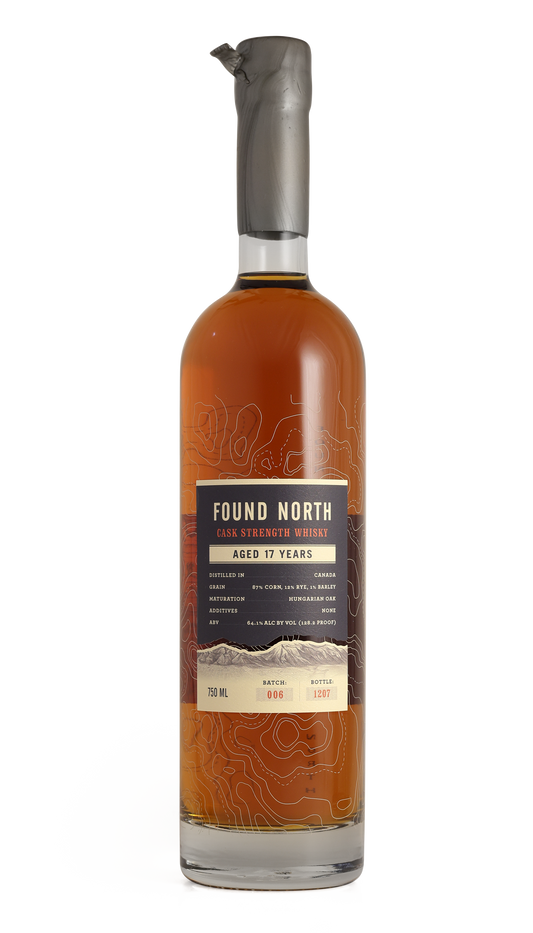 Found North 17 Year Old Batch 006 Cask Strength Whisky 750ml