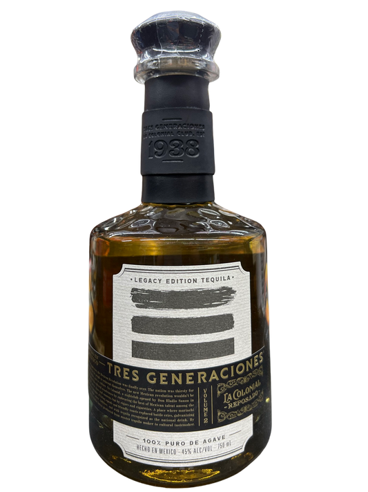 Casa Sauza Tres Generaciones Legacy Edition La Colonial Batch Reposado Tequila