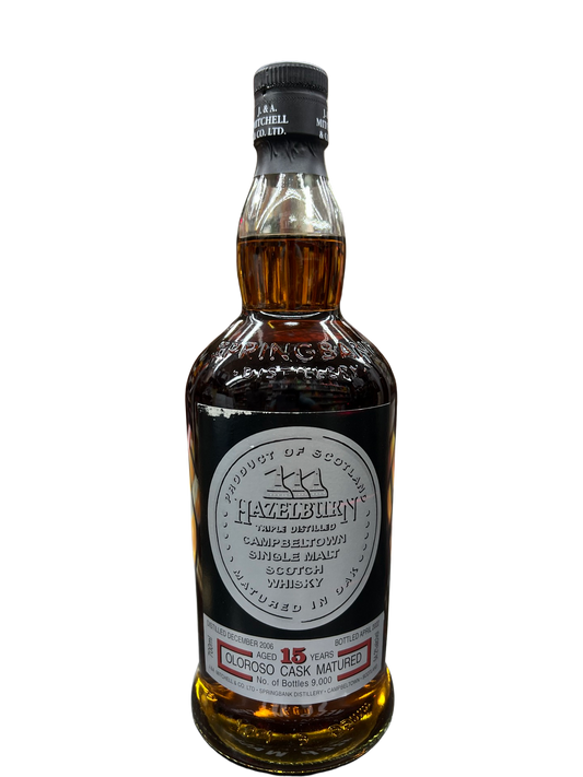 2022 Hazelburn Oloroso Cask 15 Year Old Single Malt Scotch Whisky 700ml