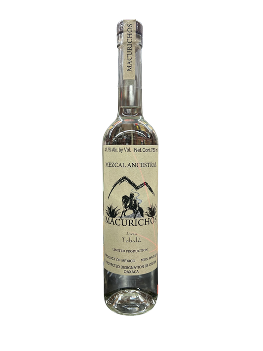 Macurichos Tobala Joven Mezcal 750ml