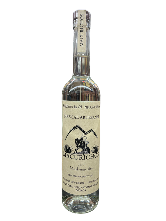 Macurichos Madrecuishe Mezcal Joven 750ml