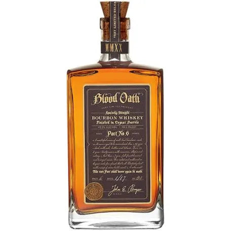 Blood Oath Pact No. 6 Kentucky Straight Bourbon Whiskey 750ml