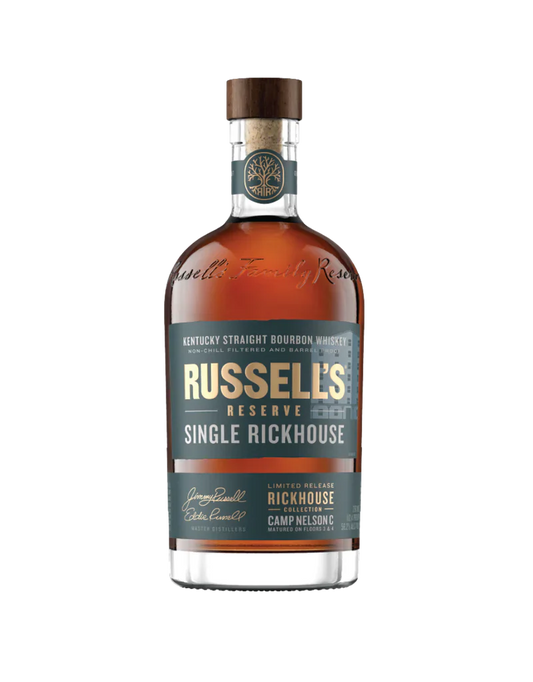 Russell's Reserve Single Rickhouse Camp Nelson C Kentucky State Bourbon Whiskey