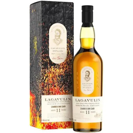 Lagavulin Offerman Edition Charred Oak Cask Finish 11 Year Old Single Malt Scotch Whisky 750ml