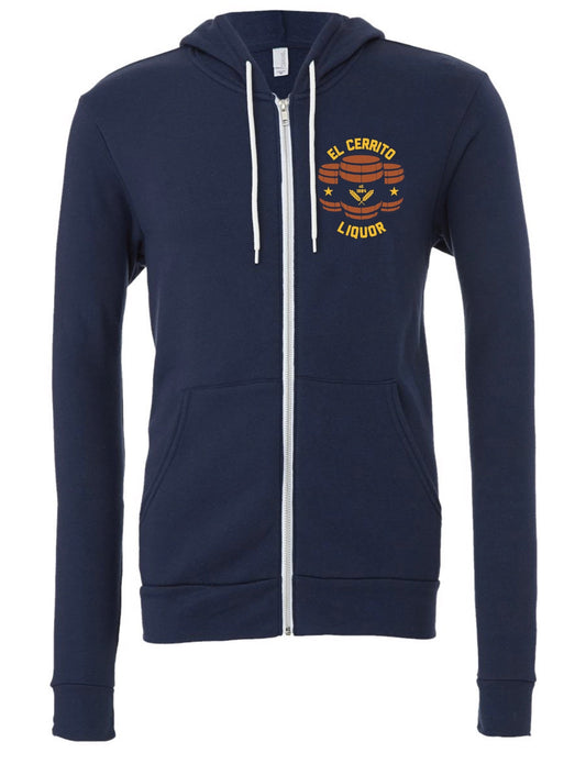 EL Cerrito Liquor Fleece Full-Zip Hoodie Medium