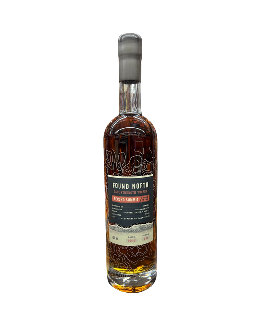 Found North 18 Year Old Second Summit PX Sherry Finished Batch 6 Barrel Strength Unchillfiltered Canadian Whisky 750ml