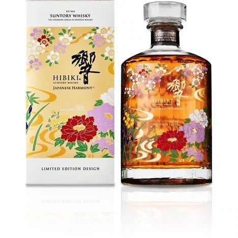 2021 Hibiki Japanese Harmony Ryusui Hyakka Limited Edition Design Blended Whisky 750ml