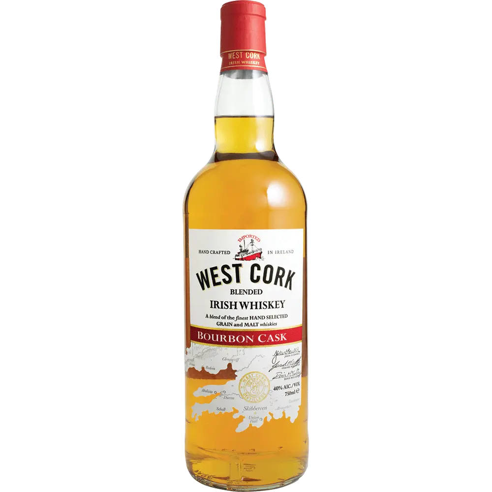 West Cork Distillers West Cork Bourbon Cask Blended Irish Whiskey 750ml
