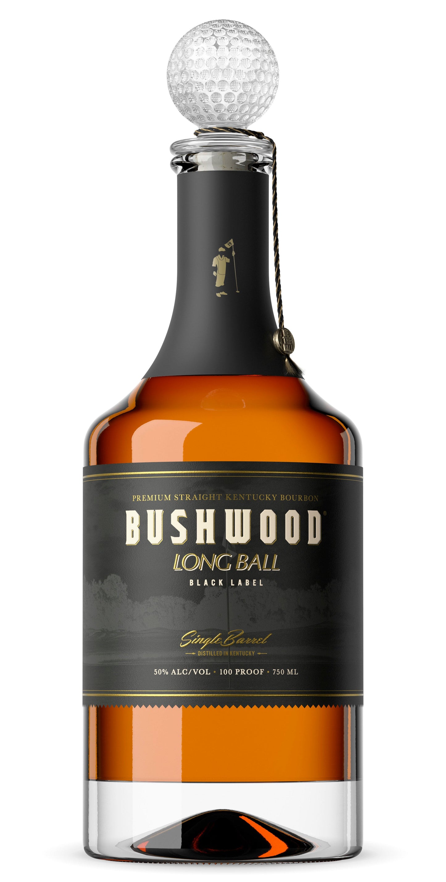 Bushwood Long Ball 6 Year Old Single Barrel Premium Straight Kentucky Bourbon Whiskey 750ml