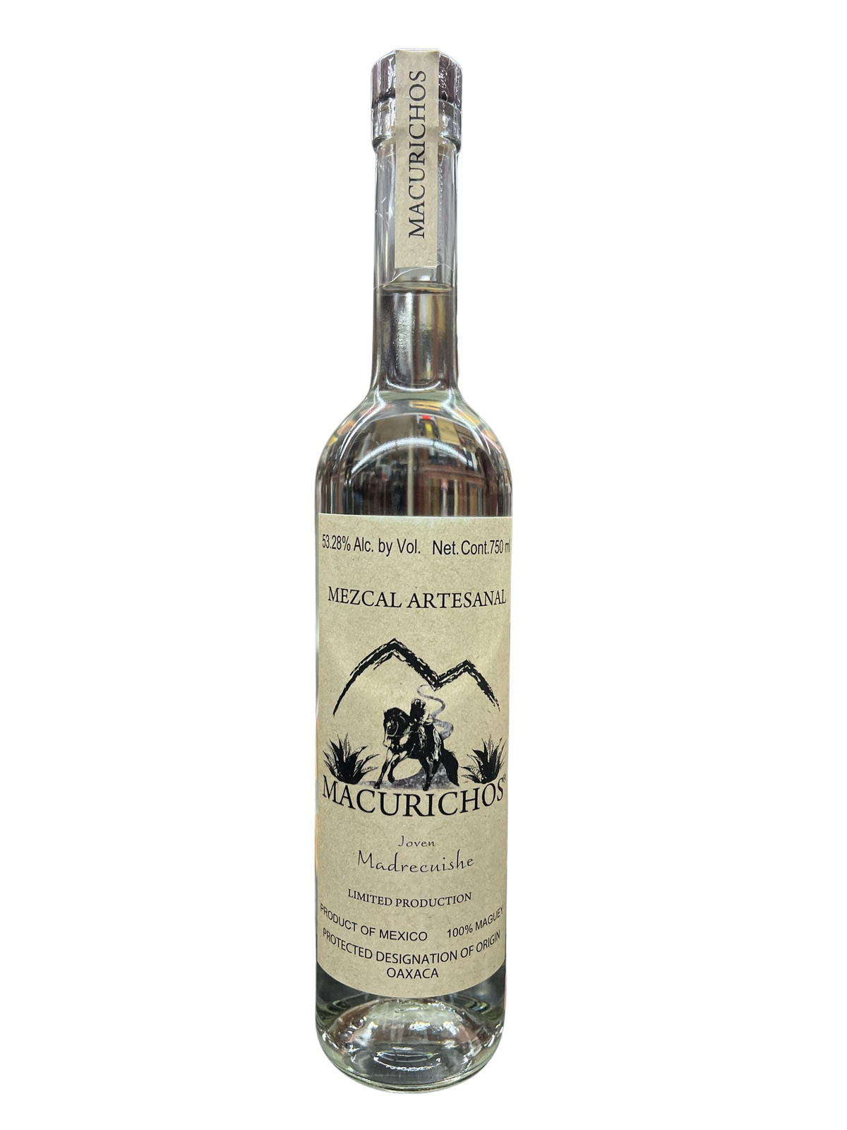 Macurichos Madrecuishe Mezcal Joven 750ml