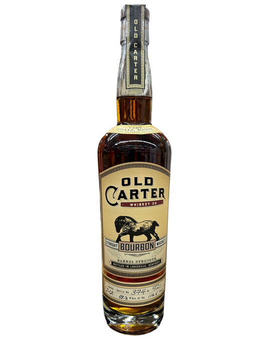 Old Carter Batch 2 CA Barrel Strength Straight Bourbon Whiskey 750ml