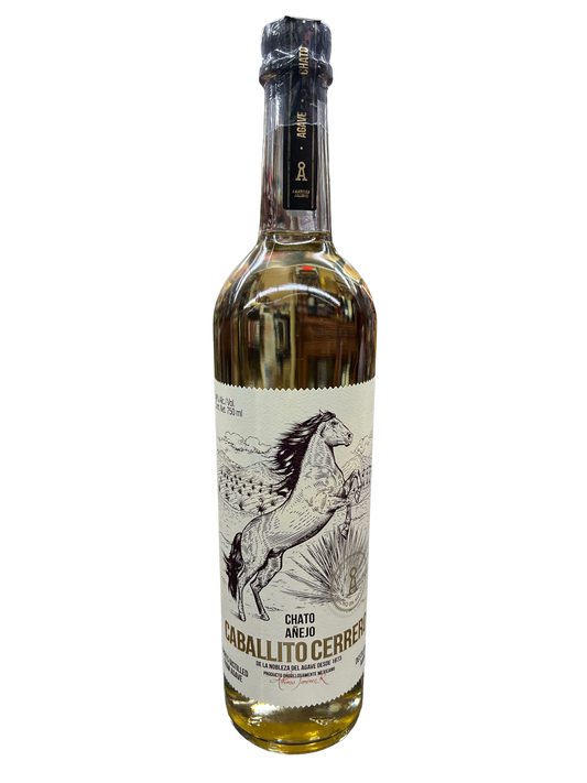 Caballito Cerrero Chato Anejo Agave Spirit 750ml