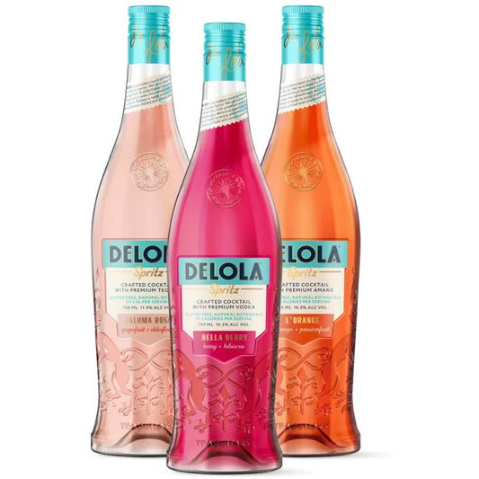 Delola By Jennifer Lopez Ready To Drink Spritz Bundle 750ml 3-Pack