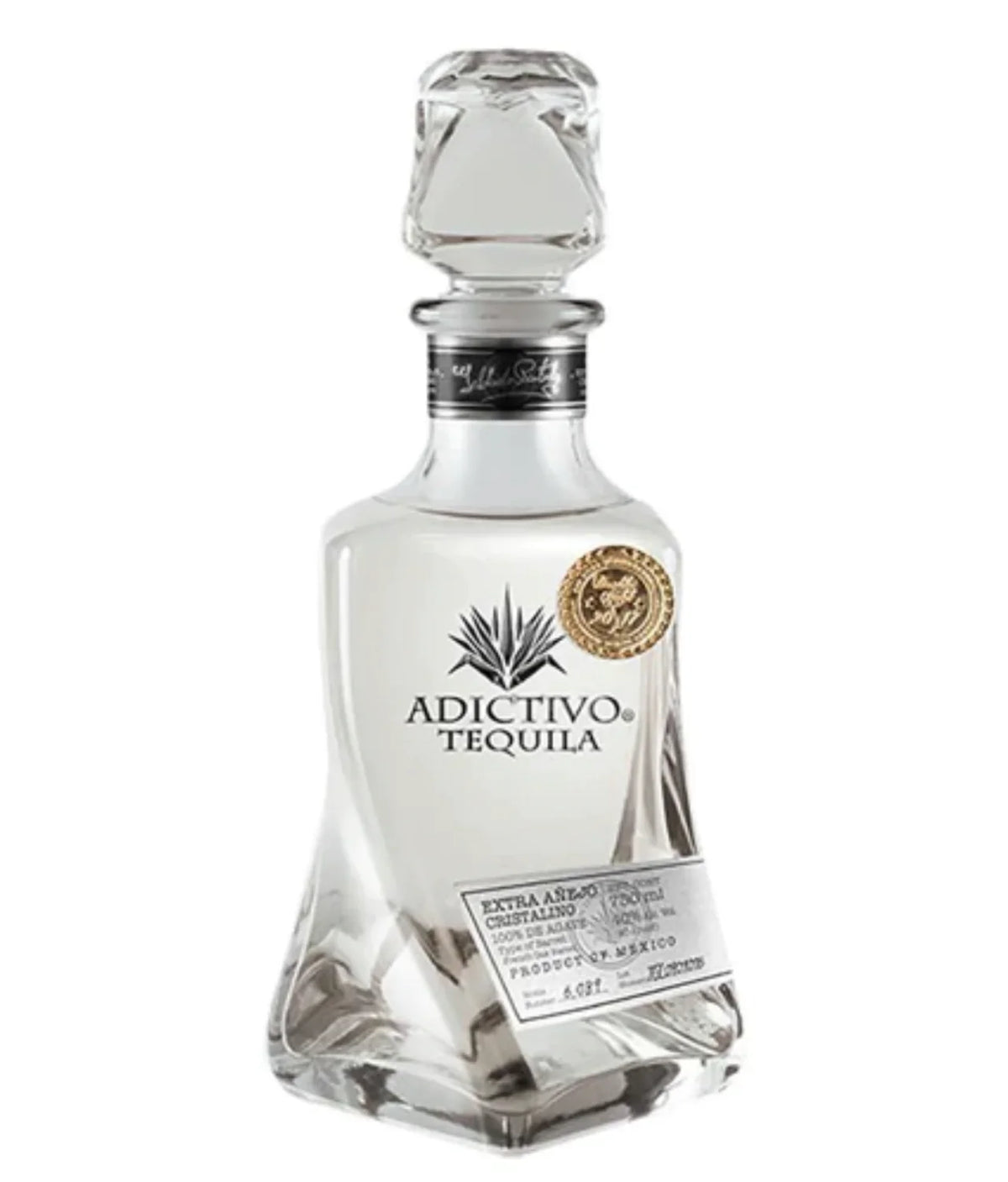 Adictivo Extra Anejo Cristalino Tequila 750ml