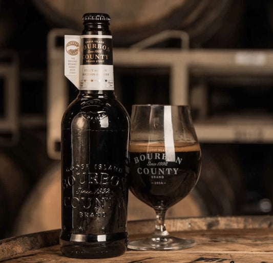 2018 Goose Island Bourbon County Brand Vanilla Stout Beer 16.9-Oz