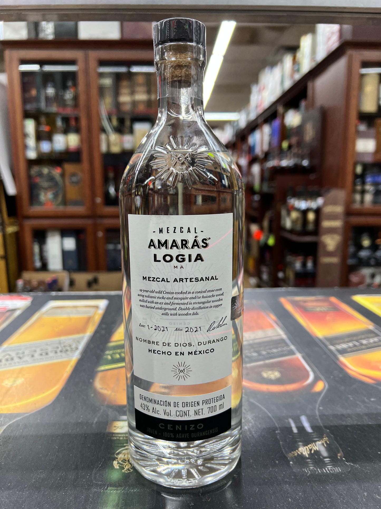 Amores Amaras Logia Cenizo Mezcal 700ml