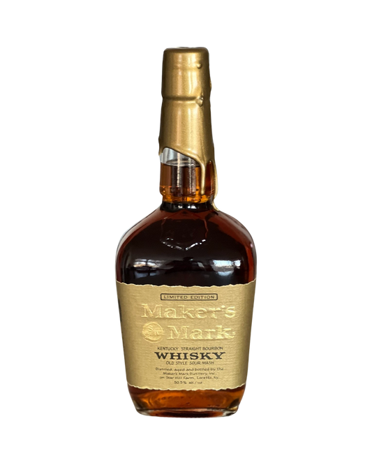 1994 Maker's Mark Gold Label Wax Seal Limited Edition Kentucky Straight Bourbon Whisky 750ml