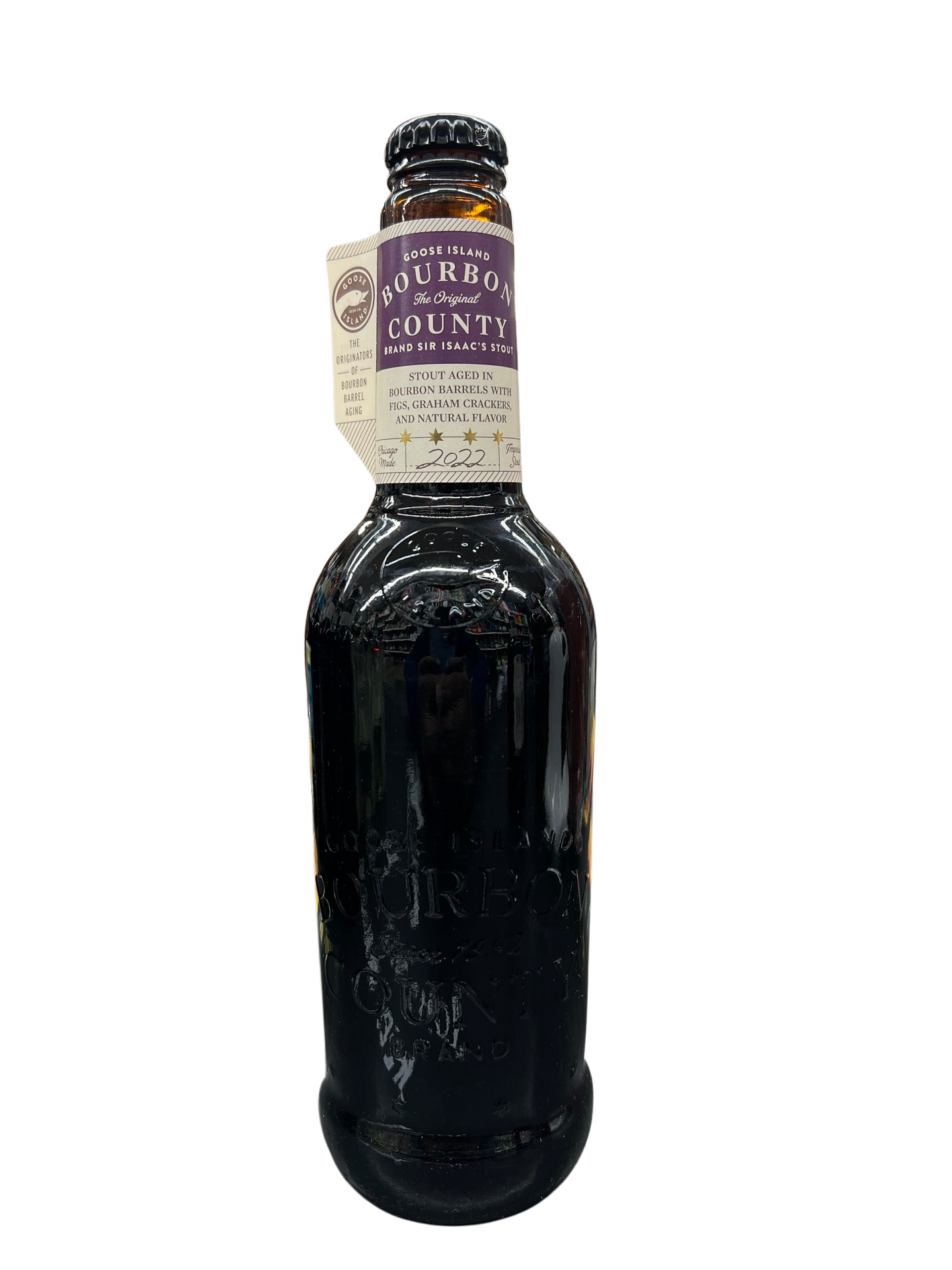 2022 Goose Island Bourbon County Brand Sir Isaac's Stout Beer 750ml