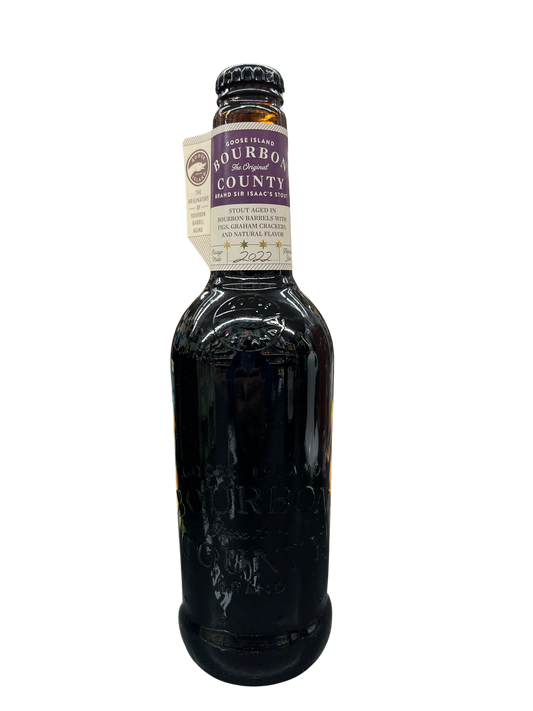 2022 Goose Island Bourbon County Brand Sir Isaac's Stout Beer 750ml