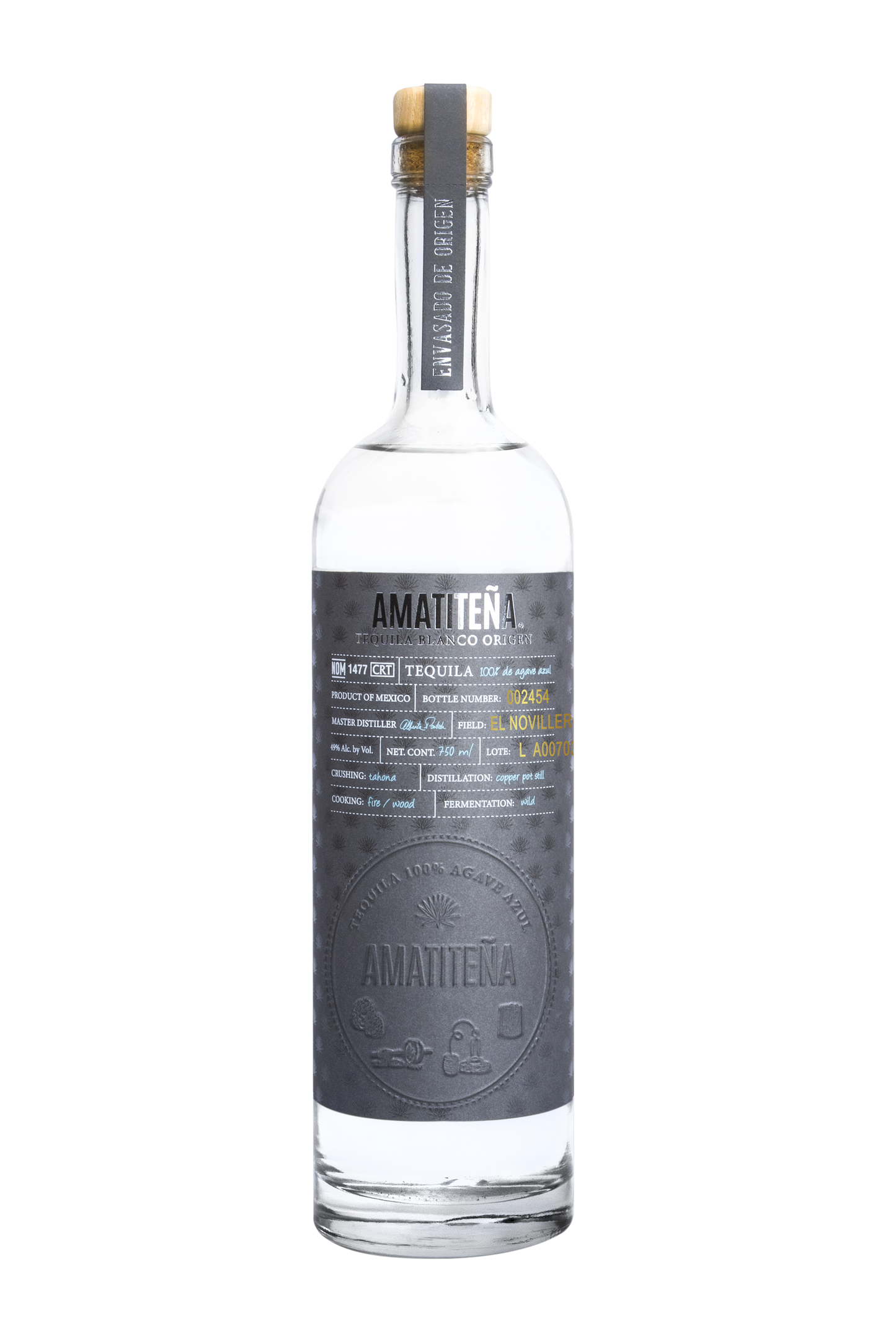 Amatitena Blanco Tequila 750ml