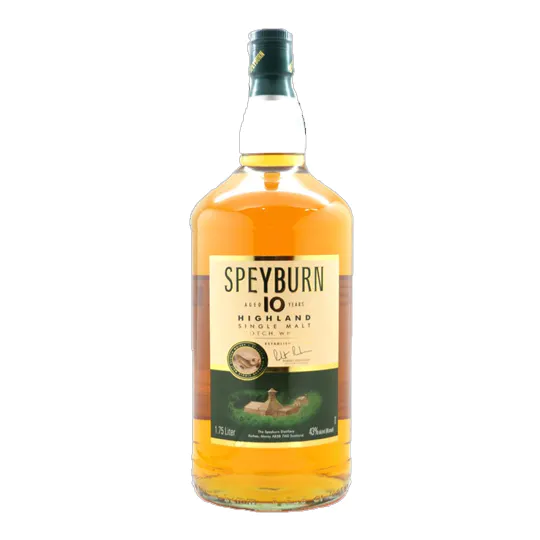 Speyburn 10 Year Old Single Malt Scotch Whisky 1.75Lt