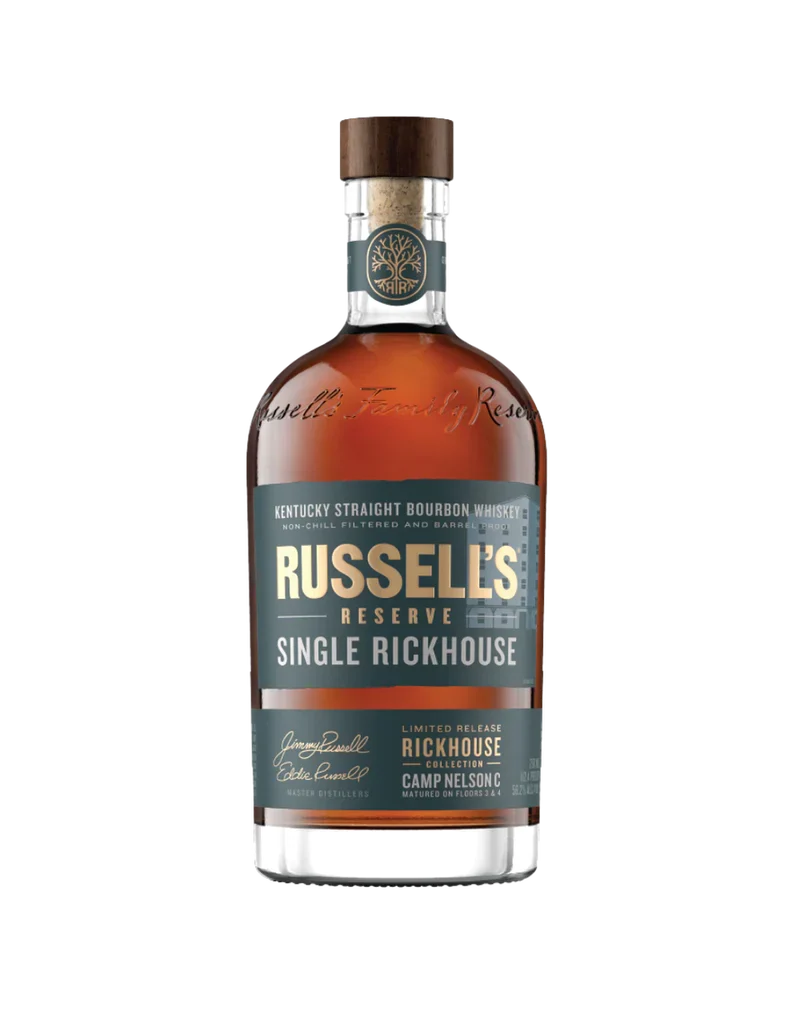 Russell's Reserve Single Rickhouse Camp Nelson C Kentucky State Bourbon Whiskey