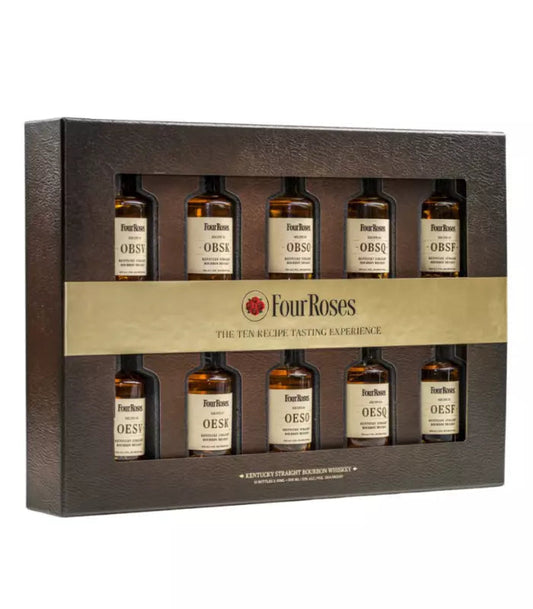 Four Roses Ten Recipe Tasting Experience Kentucky Straight Bourbon Whiskey