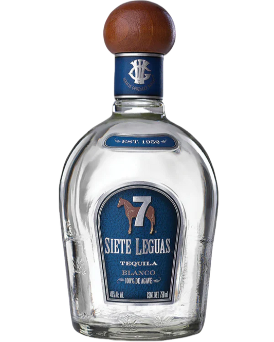Siete 7 Leguas Blanco Tequila 750ml