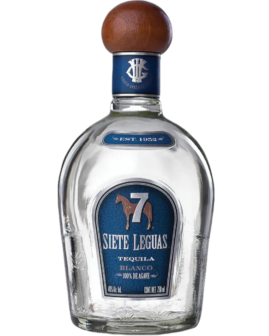 Siete 7 Leguas Blanco Tequila 750ml