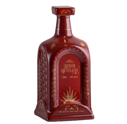 Senor Artesano Ceramic Anejo Tequila 1Lt